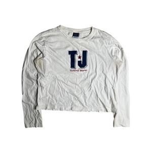 Tommy Jean White Long Sleeve Women Size Large